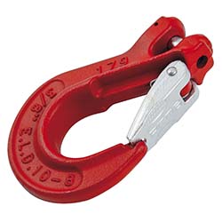 AB Tools-US Pro Clevis Sling Hook Safety Catch Max Lifting Capacity 2 Ton For 8mm Chain 