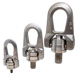 Stainless steel double swivel lifting ring SS.DSR | LIFTEUROP
