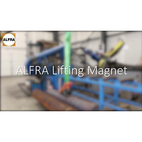ALFRA lifting magnet - video | LIFTEUROP