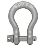 Galvanized large screw pin anchor shackle - 1225 | LIFTEUROP