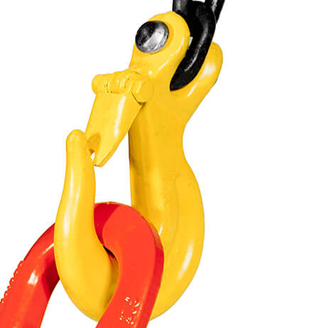 Clevis sling hook with latch - 17528 | LIFTEUROP