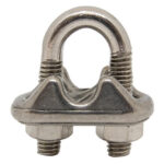 Stainless steel U-bolt wire rope ring - 214 | LIFTEUROP