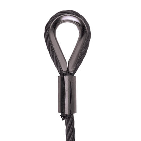 1-leg wire rope sling with thimbles - 8224-8225-8226 | LIFTEUROP
