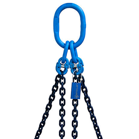 4-leg chain sling grade 100 - ELCH4_100 | LIFTEUROP