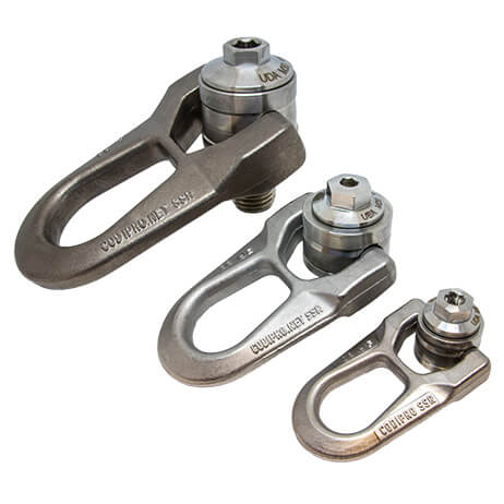 Stainless steel double swivel lifting ring CODIPRO - SS_DSR | LIFTEUROP