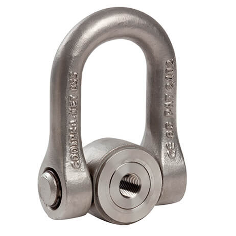 Female stainless steel double swivel lifting ring CODIPRO - SS_FE_DSS | LIFTEUROP