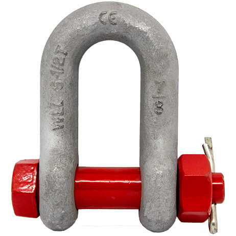 Shackle with pin, nut and cotter - 157 | LIFTEUROP